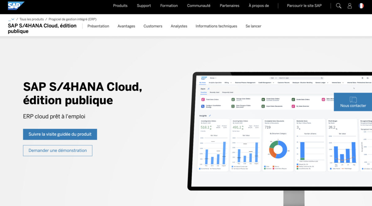 SAP S4HANA Cloud atechor landscape