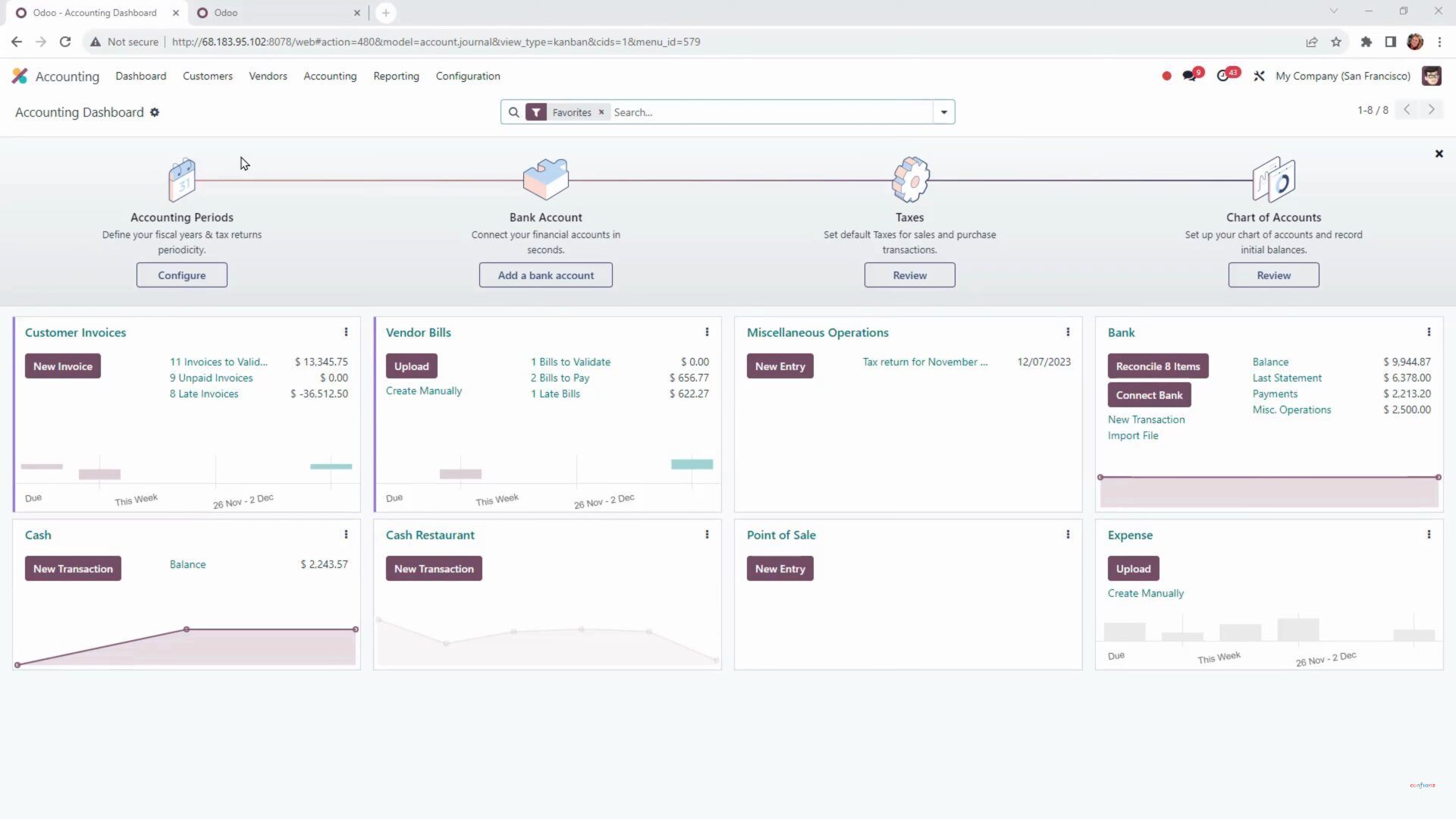 Odoo Finance Comptabilité atechor